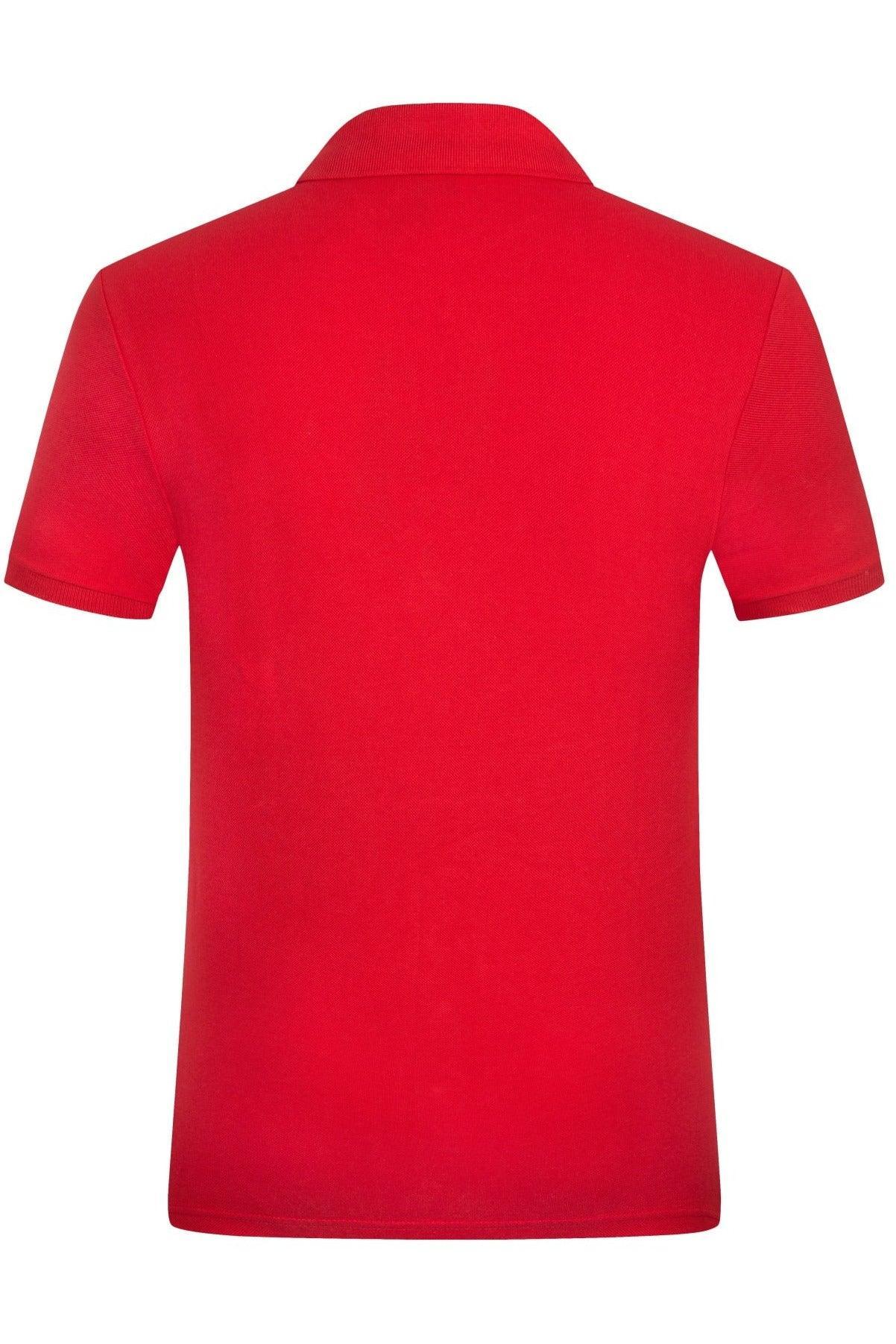 Burberry Men's Polo Shirt In Red