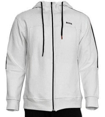 Hugo Boss White & Black Tracksuit - Giltenergy