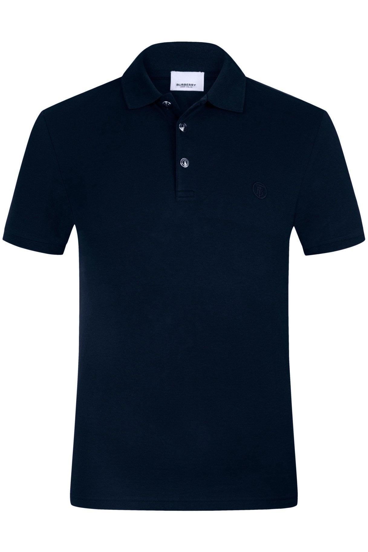 Burberry Men's Polo Shirt In Navy
